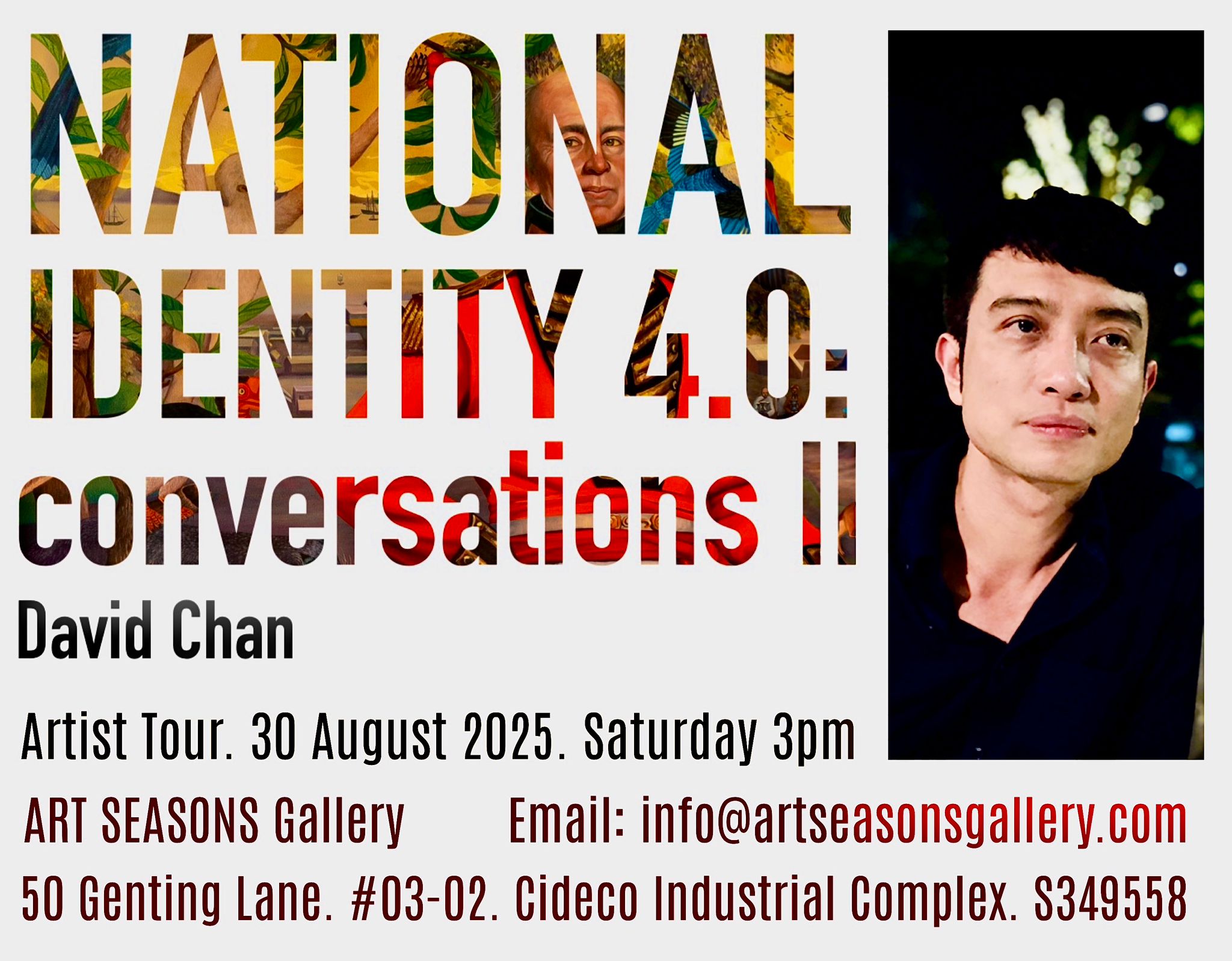 Artist Tour - David Chan’s National Identity 4.0, by ART SEASONS Gallery