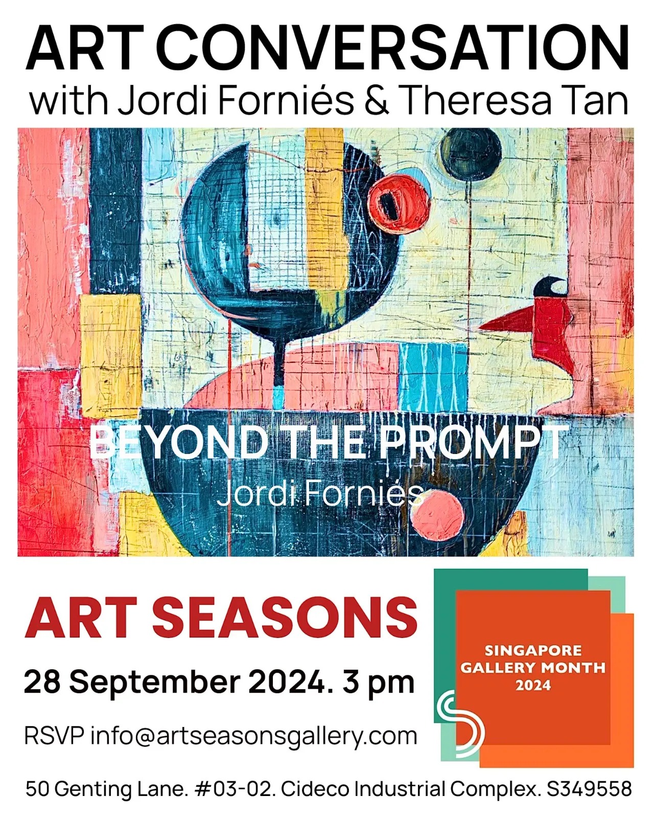 Art Conversation with Jordi Forniés & Theresa Tan